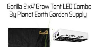 Gorilla Grow Tent LED Combo Package