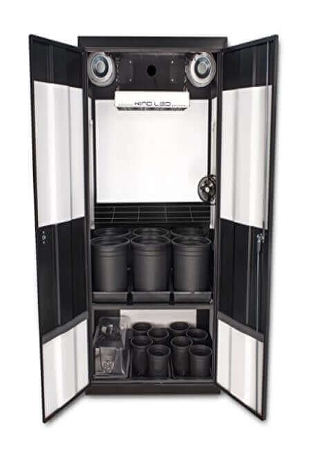 SuperCloset Deluxe 3.0 LED Soil Grow Cabinet