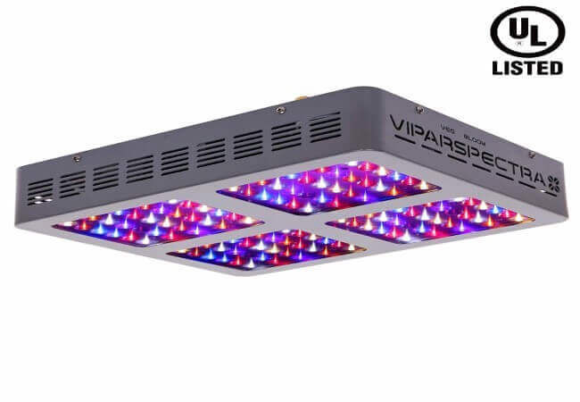 VIPARSPECTRA UL Certified Reflector-Series 600W LED Grow Light Full Spectrum for Indoor Plants Veg and Flower, Has Daisy Chain Function